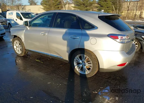 2010 Lexus Rx 450H from USA, damaged, VIN JTJZB1BA0A2001942